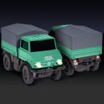 Unimog U406 Carson 1/87 radiocommandé
