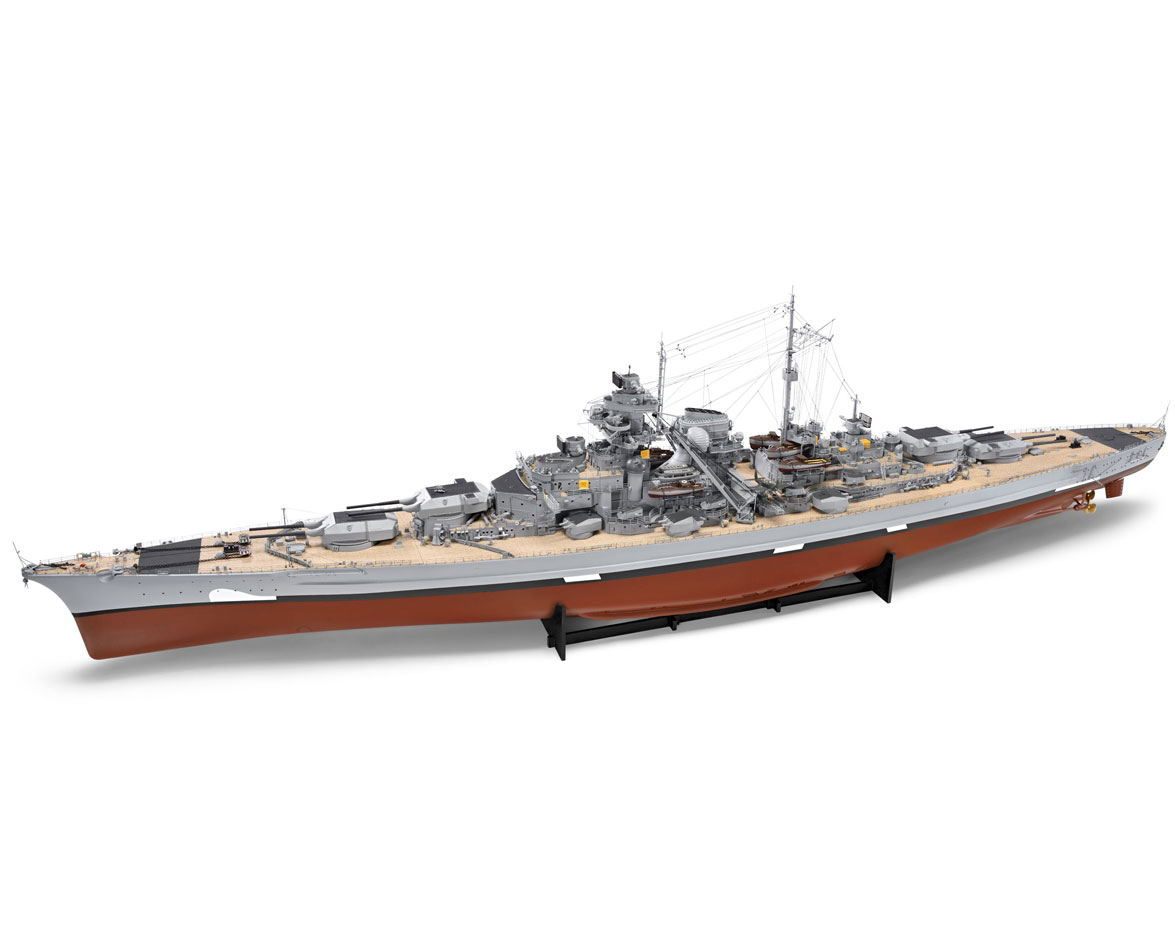 Vidéos de construction du Bismarck de AMATI