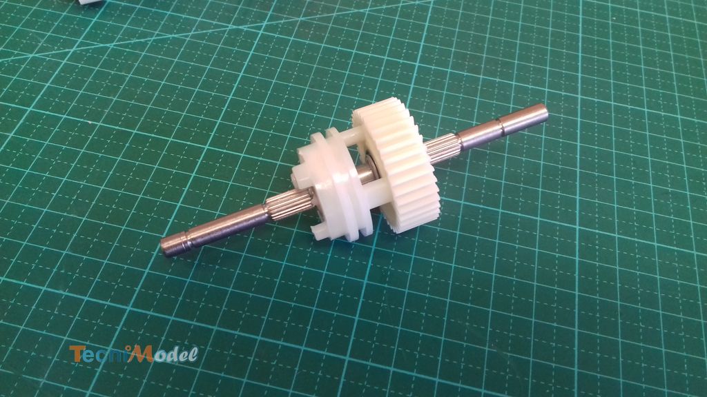 Montage de la boîte de vitesse Tamiya
