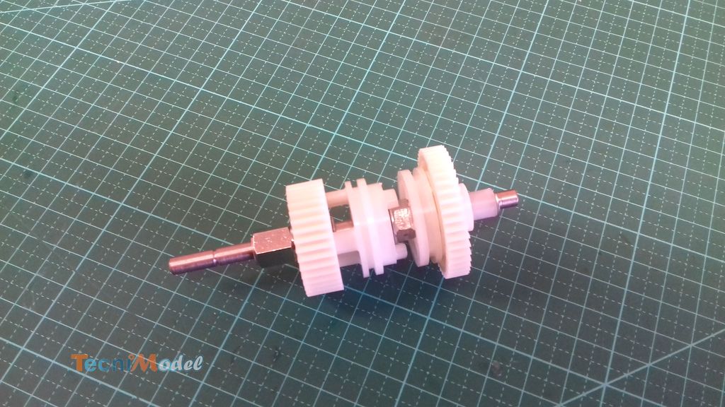 Montage de la boîte de vitesse Tamiya