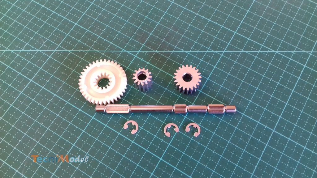 Montage de la boîte de vitesse Tamiya