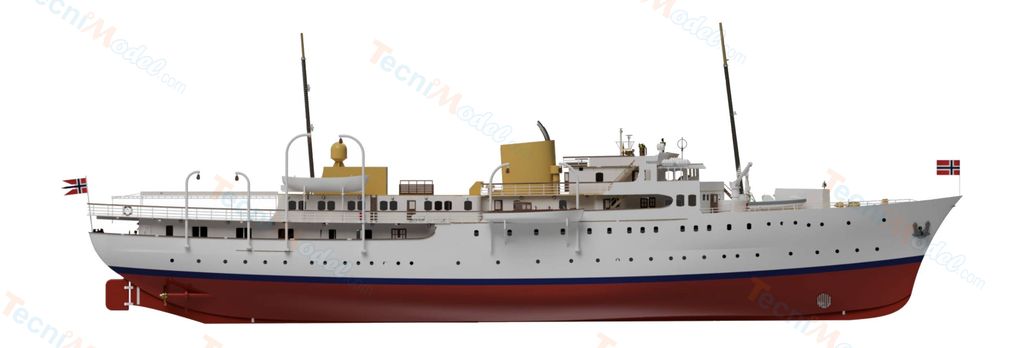 KS Norge 1/60, le Yacht du roi de Norvège